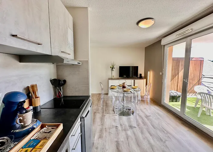 Le Nid Douillet - 4 Personnes - Terrasse Couverte Апартаменты